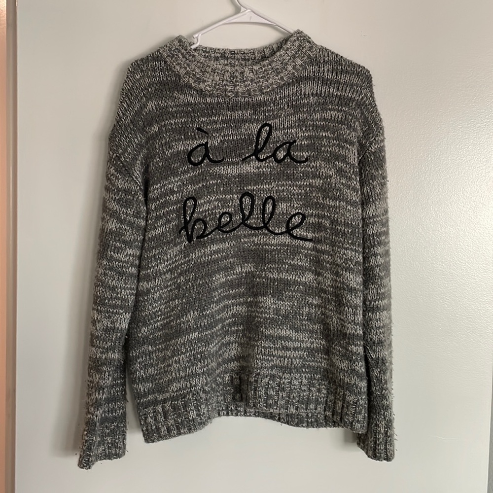 Grey sweater